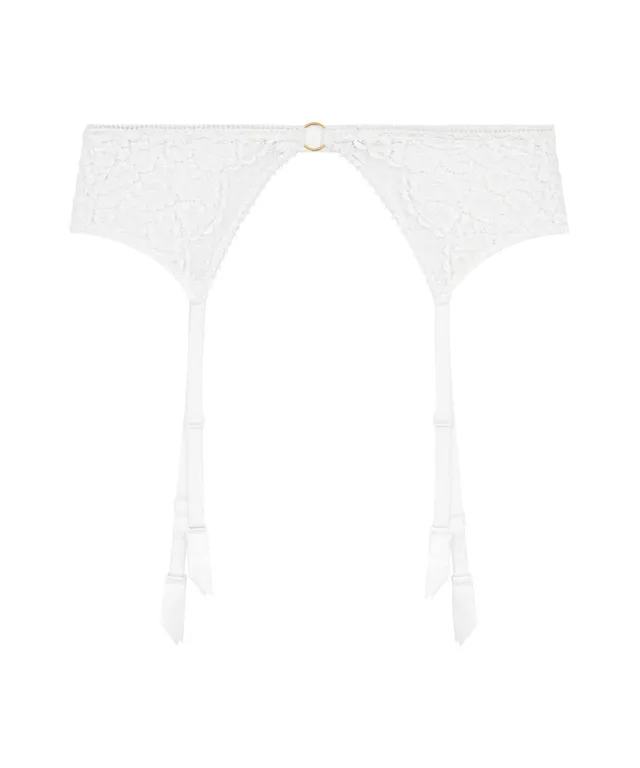 aubade-illusion-fauve-porte-jarretelles-blanc image 1