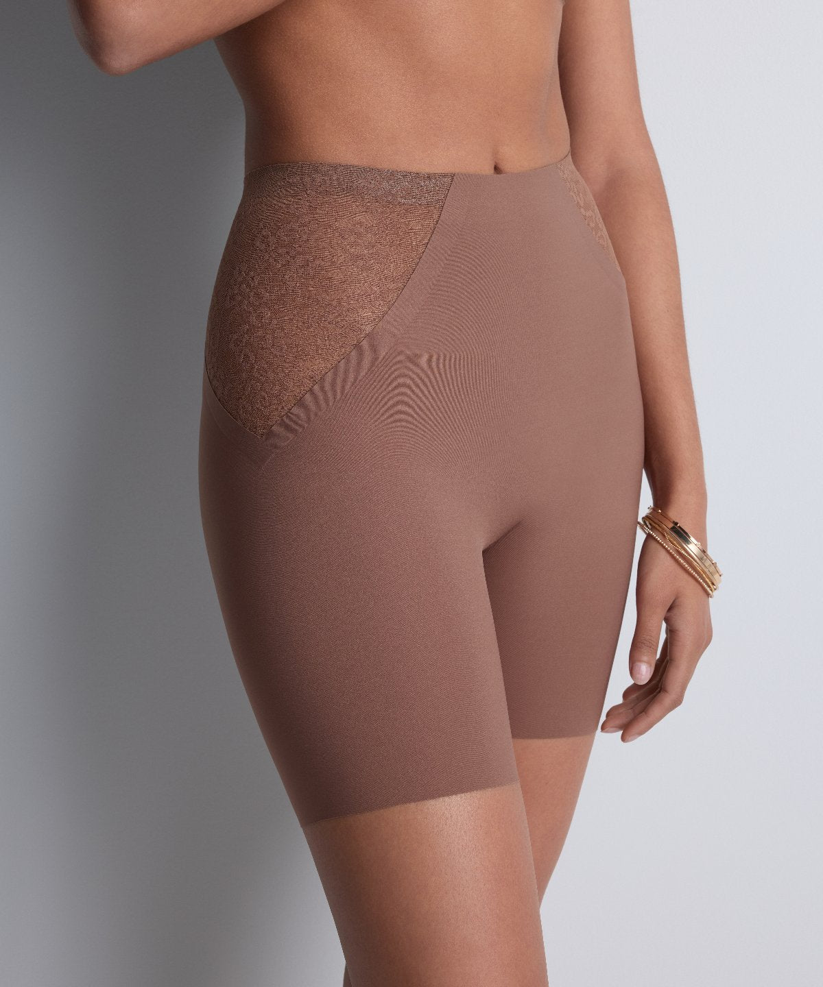 aubade-sculpt-by-aubade-panty-cinnamon-maille-douce-et-dentelle image 2