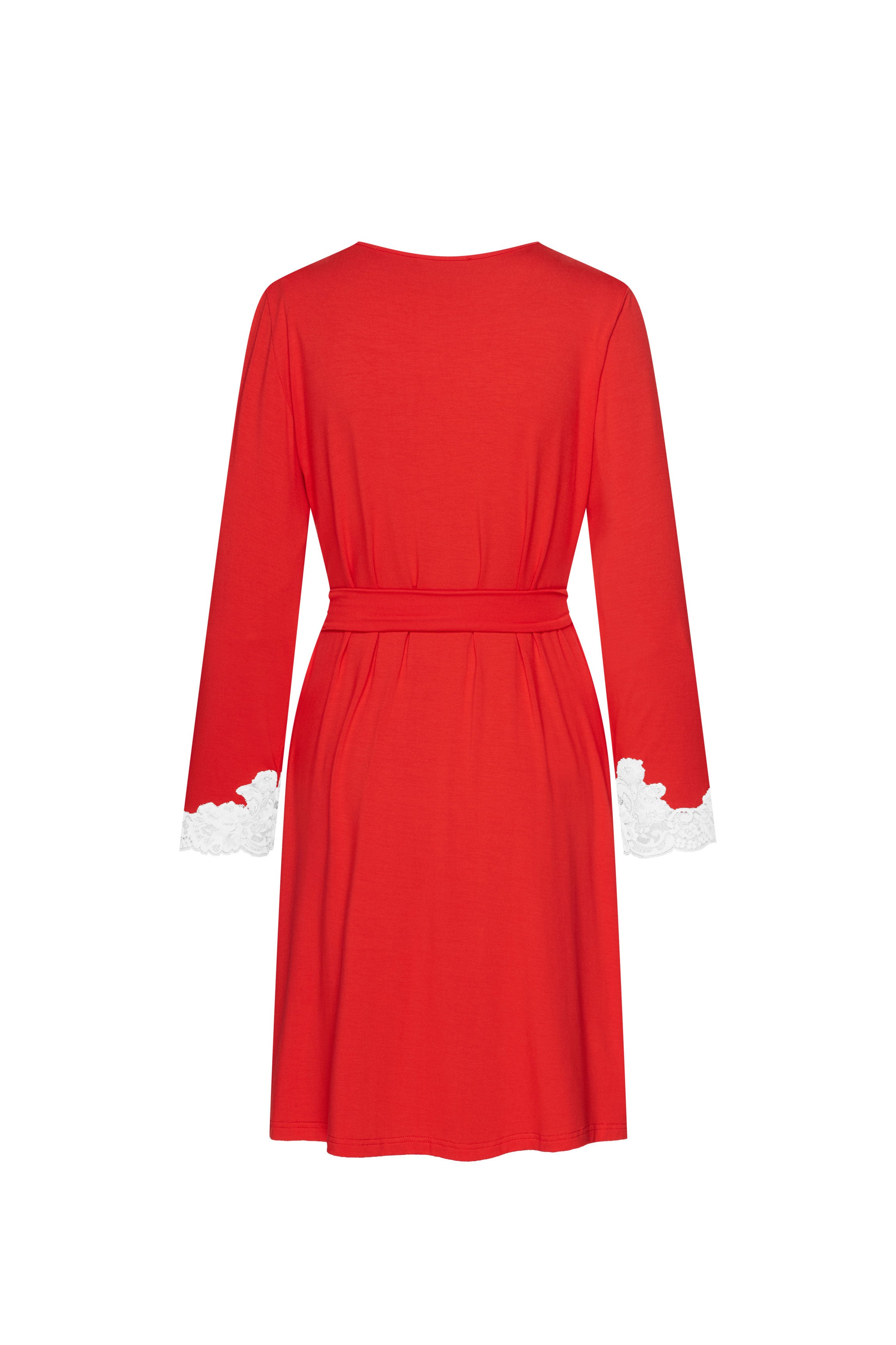 cadolle-peignoir-court-modal-rouge image 2