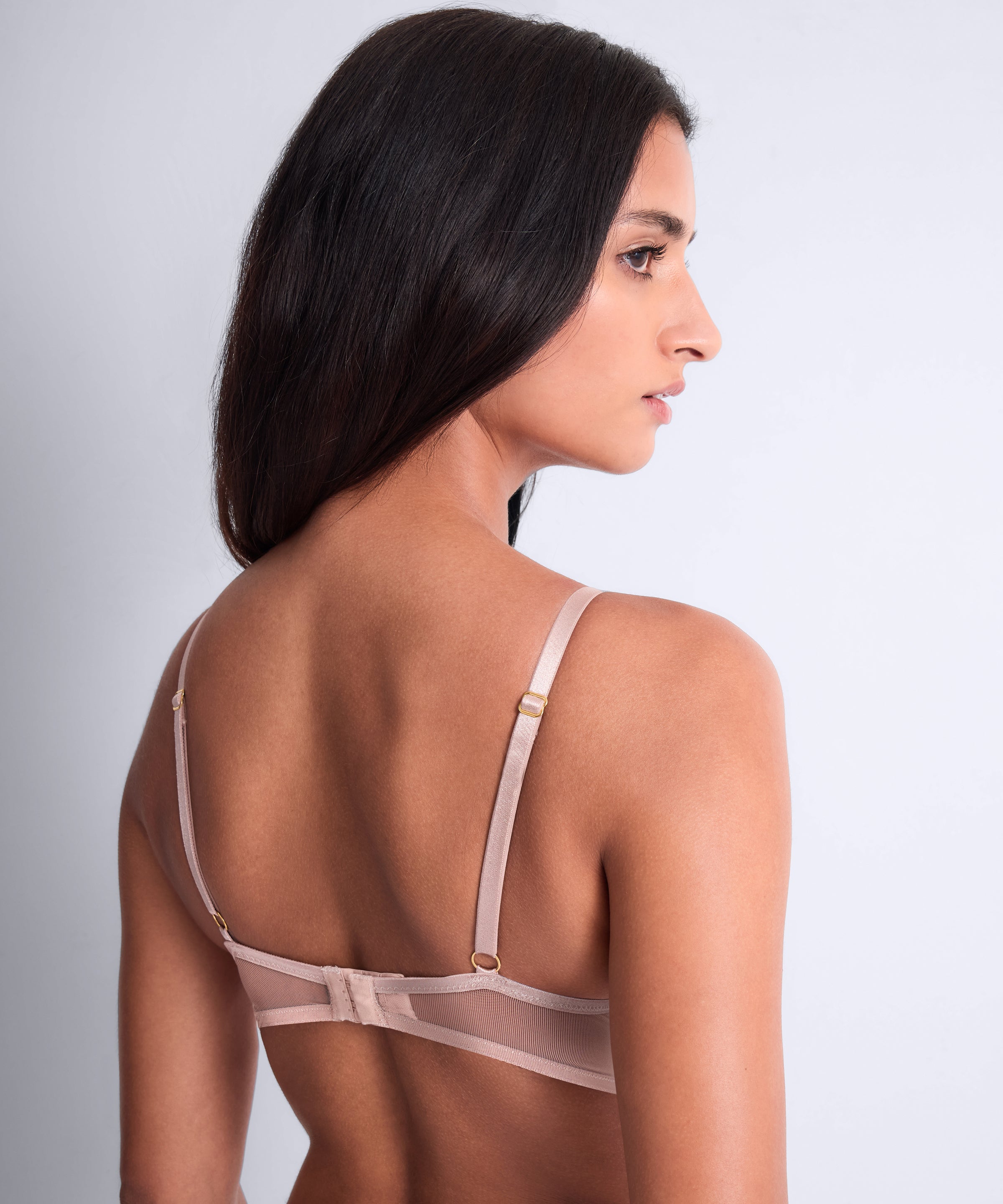 aubade-cosmic-romance-soutien-gorge-plunge-foulard-sand-rose image 4