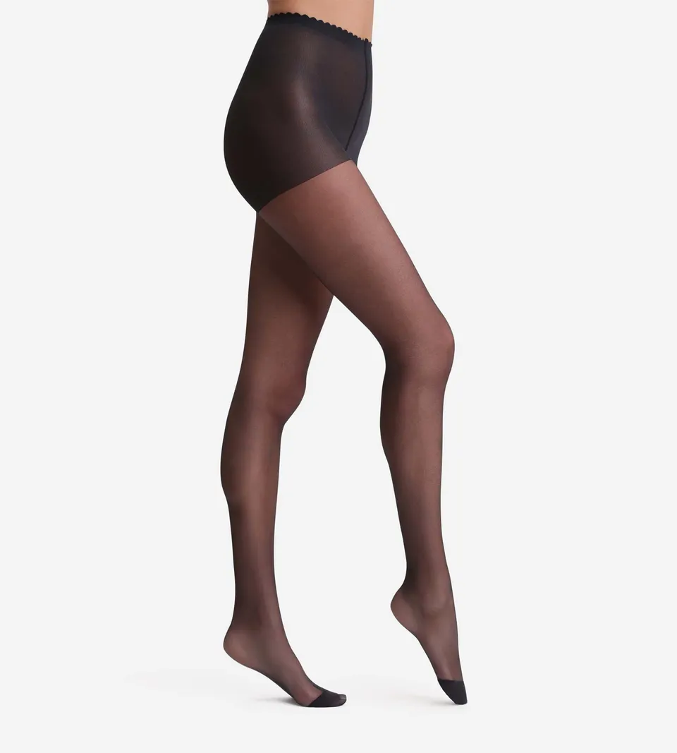 dim-body-touch-collant-transparent-noir-effet-nude-17d image 1