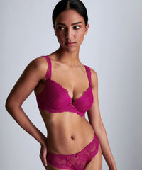 aubade-danse-des-sens-soutien-gorge-push-up-coques-moul-es-pink-pulsion image 2