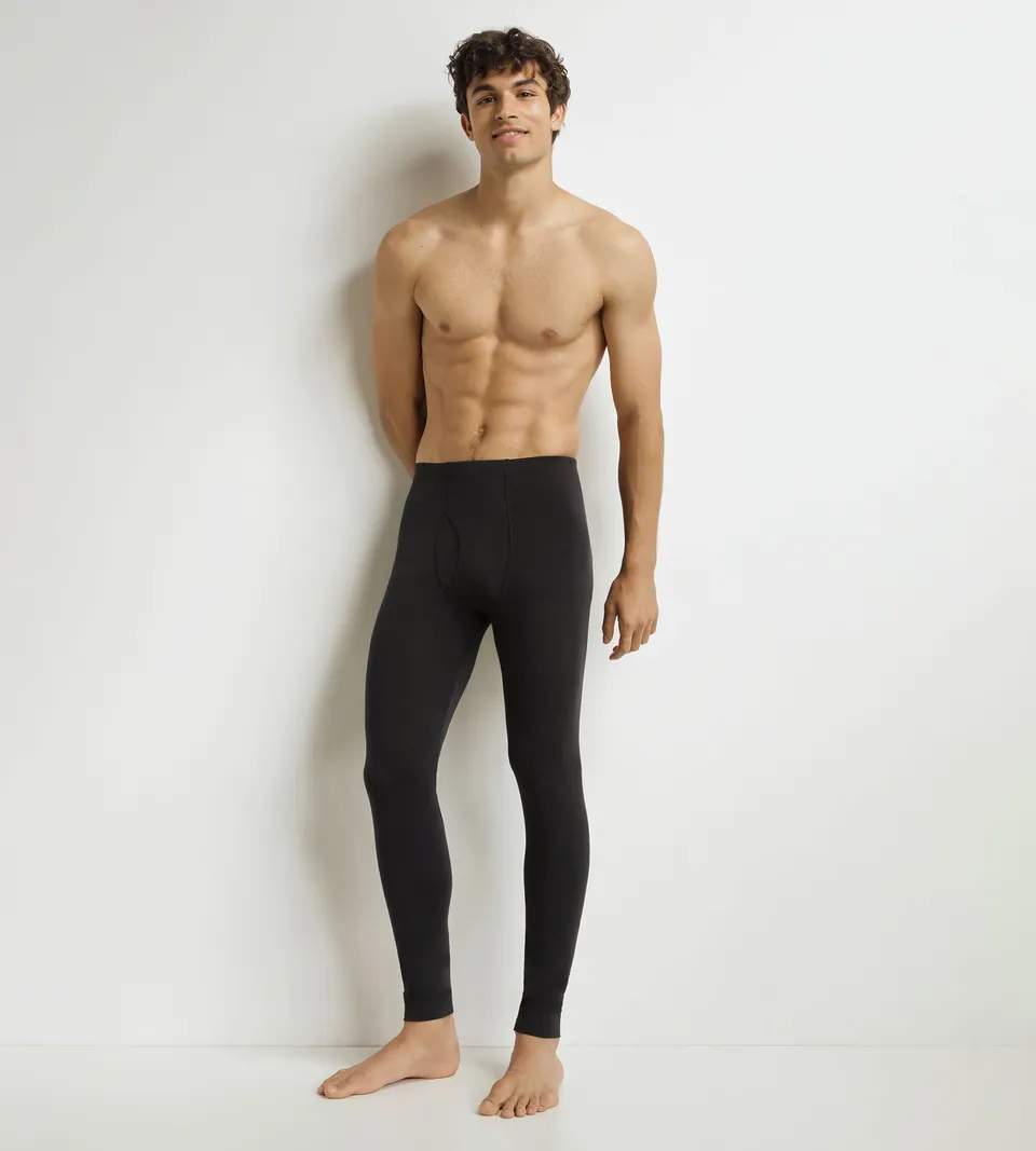 dim-thermal-legging-homme-isolant-noir-moulant image 1