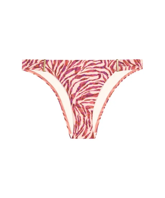 aubade-feline-energy-bas-de-maillot-taille-basse-pink-tiger image 1