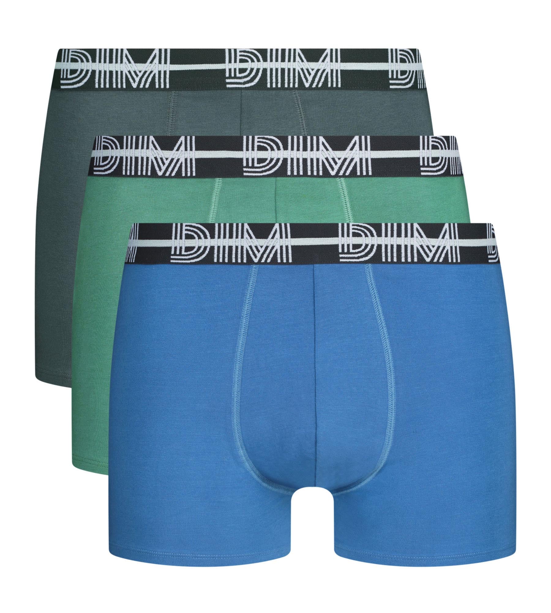 dim-lot-de-3-boxers-homme-powerful-dynamique-ceinture-dynamique-noir image 3