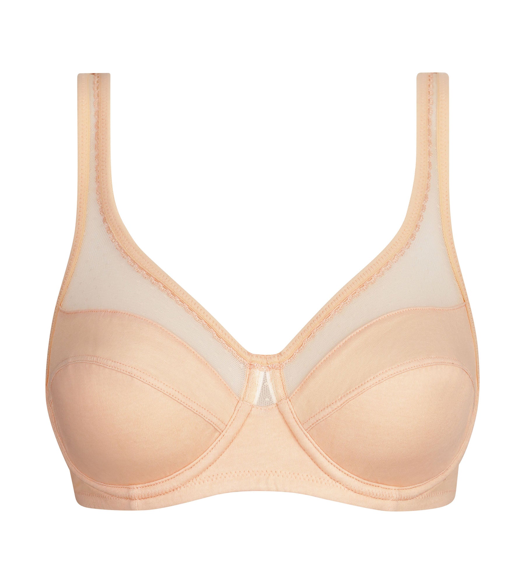 dim-generous-coton-bio-soutien-gorge-embo-tant-armatures-abricot-clair image 5