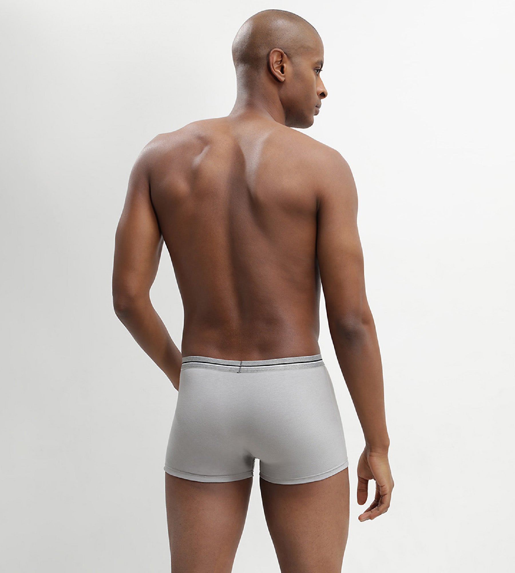 dim-ultra-resist-lot-de-3-boxers-coton-stretch-bleu-jean-gris image 3