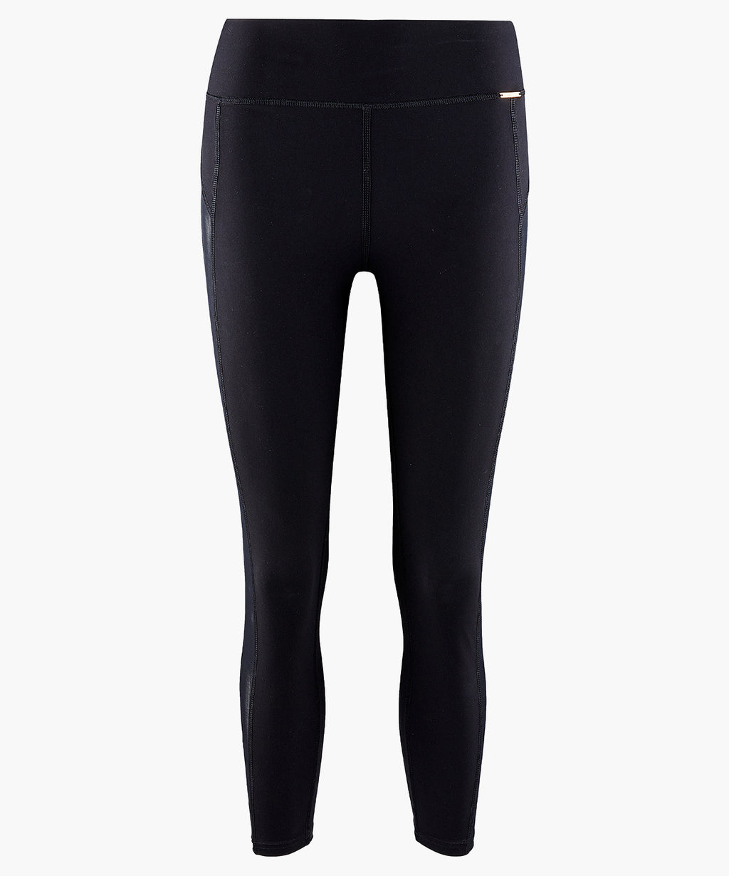 aubade-hot-motion-legging-taille-haute-schwarz-noir image 1