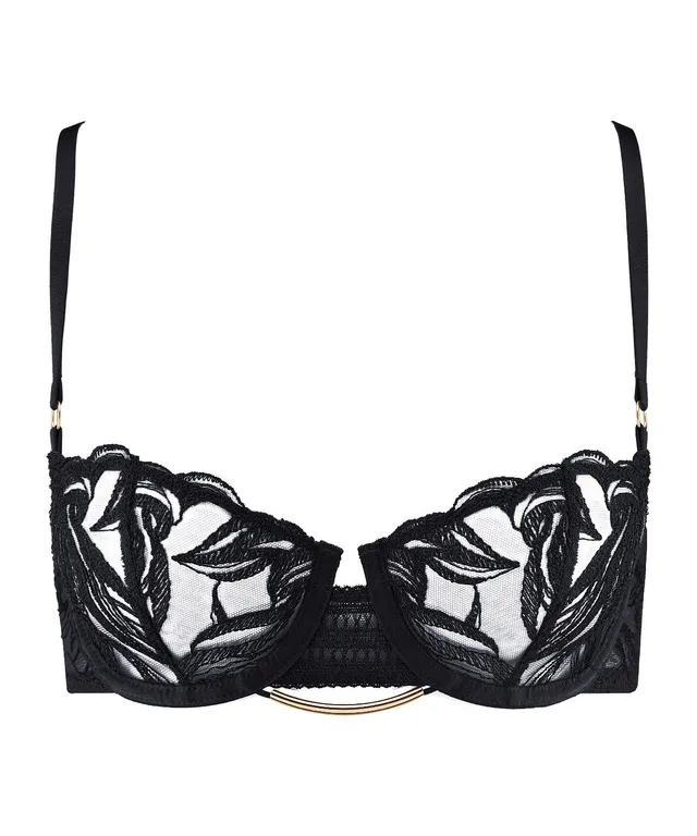 aubade-into-the-groove-soutien-gorge-corbeille-black image 1