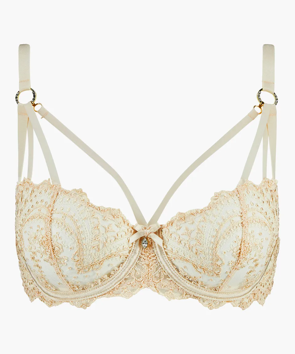 aubade-crin-noir-soutien-gorge-corbeille-armatures-silk-heaven image 1