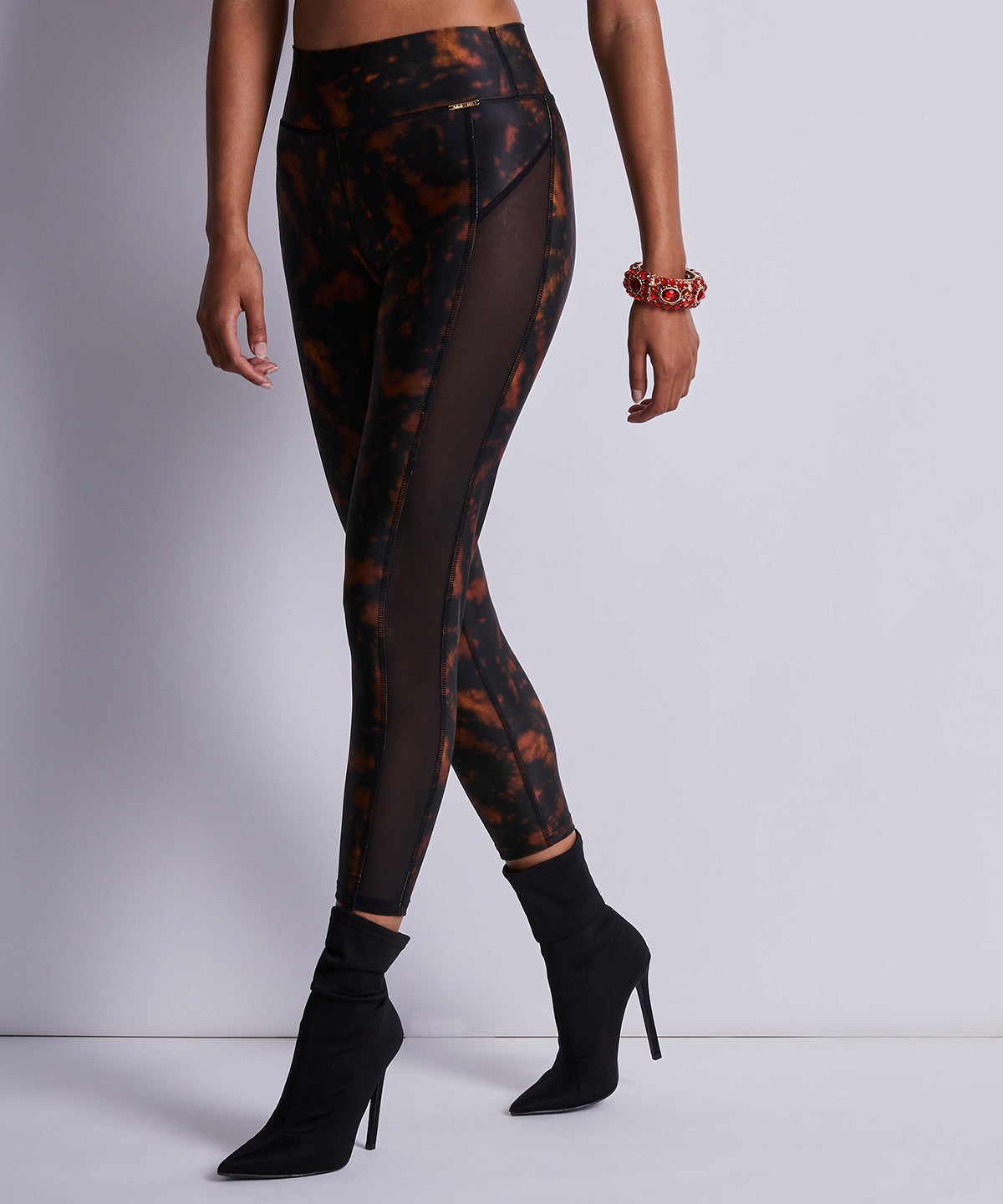 aubade-hot-motion-legging-taille-haute-amber-jungle image 3