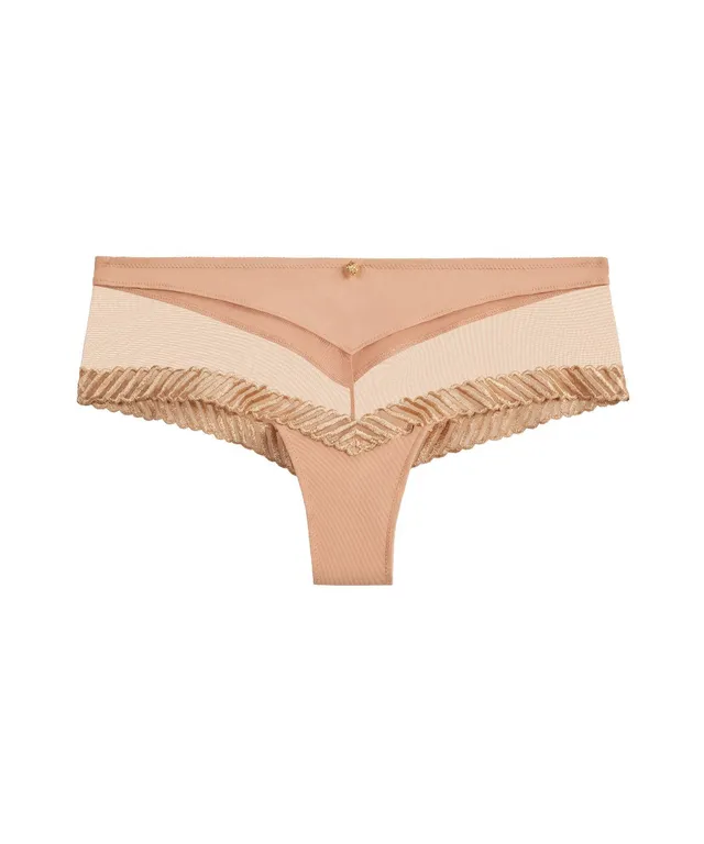 aubade-sheer-emotion-shorty-sand image 1
