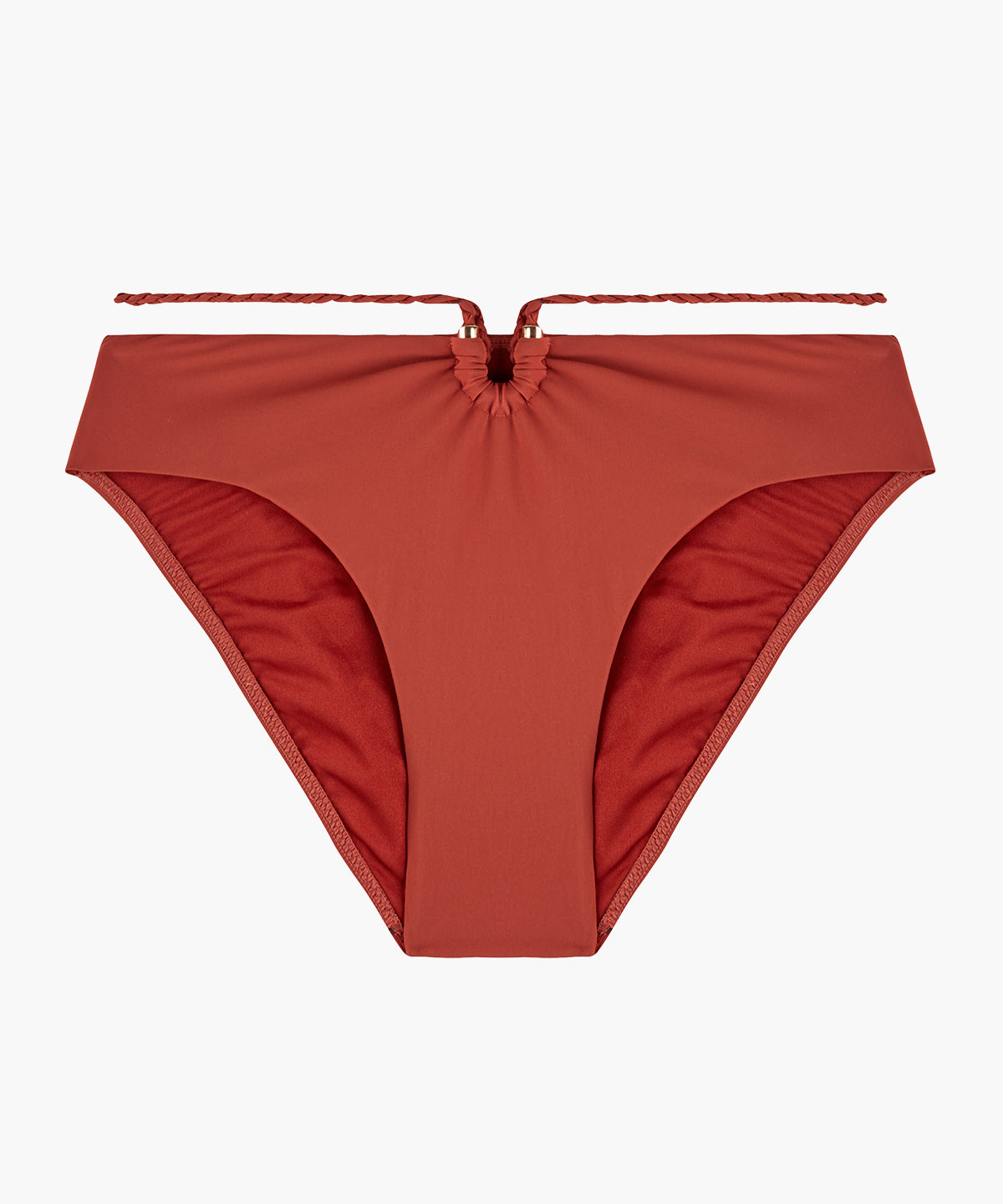 aubade-summer-journey-bas-de-maillot-taille-haute-clay image 1