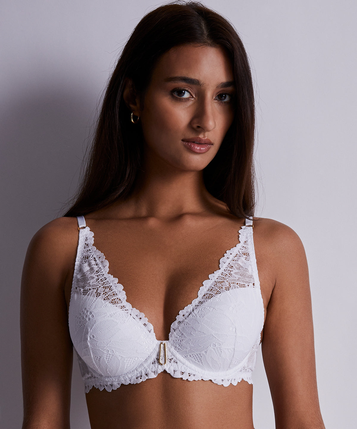 aubade-flowermania-soutien-gorge-plunge-foulard-blanc image 6