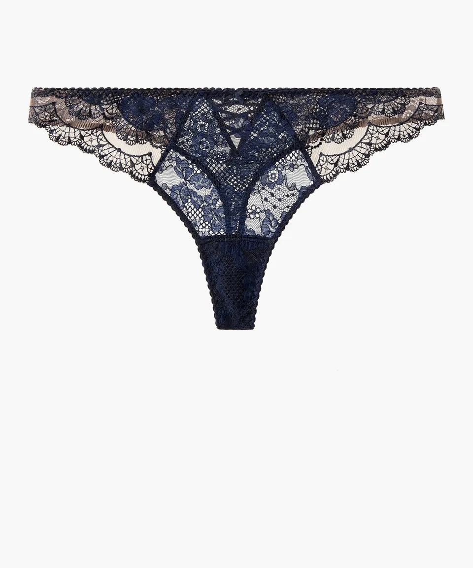 aubade-soleil-nocturne-tanga-bleu-cr-puscule image 1