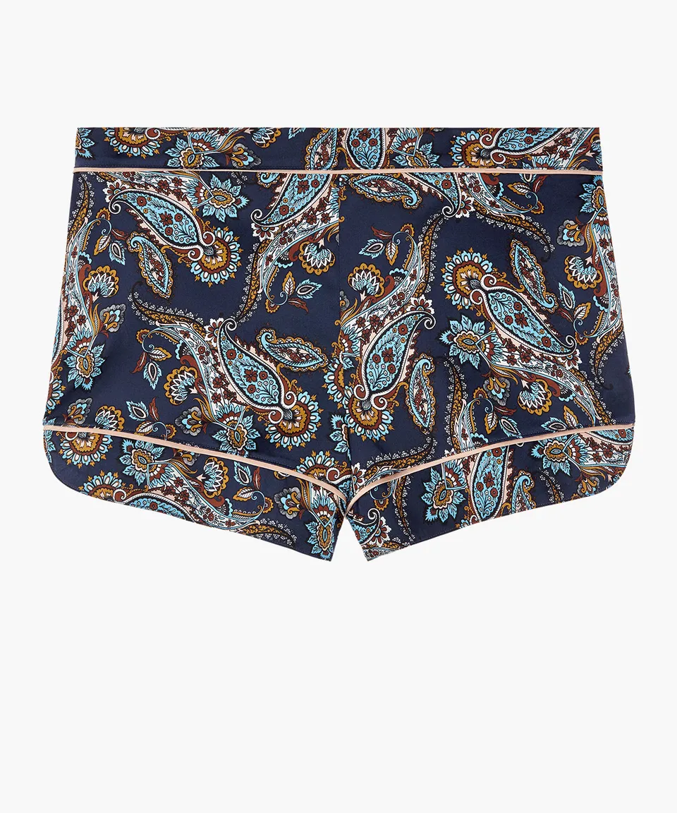 aubade-silk-by-night-shorty-blue-cachemire image 1