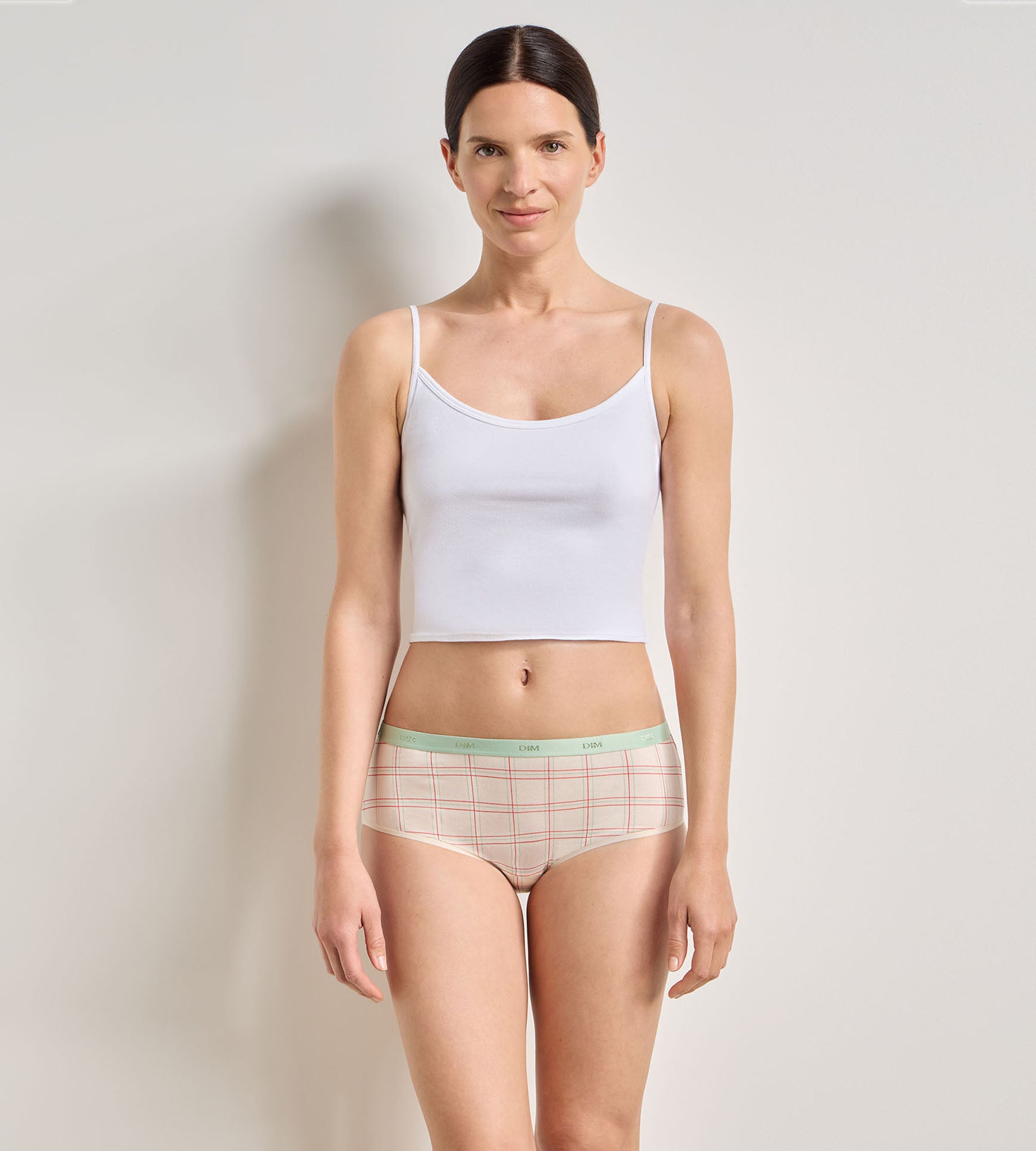 dim-les-pockets-lot-de-3-shortys-coton-fleurs-douces image 3