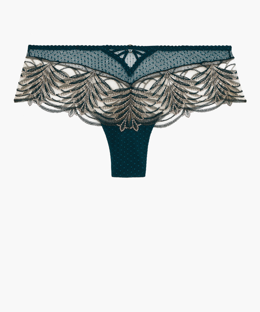 aubade-hypnolove-shorty-cheeky-evergreen image 1