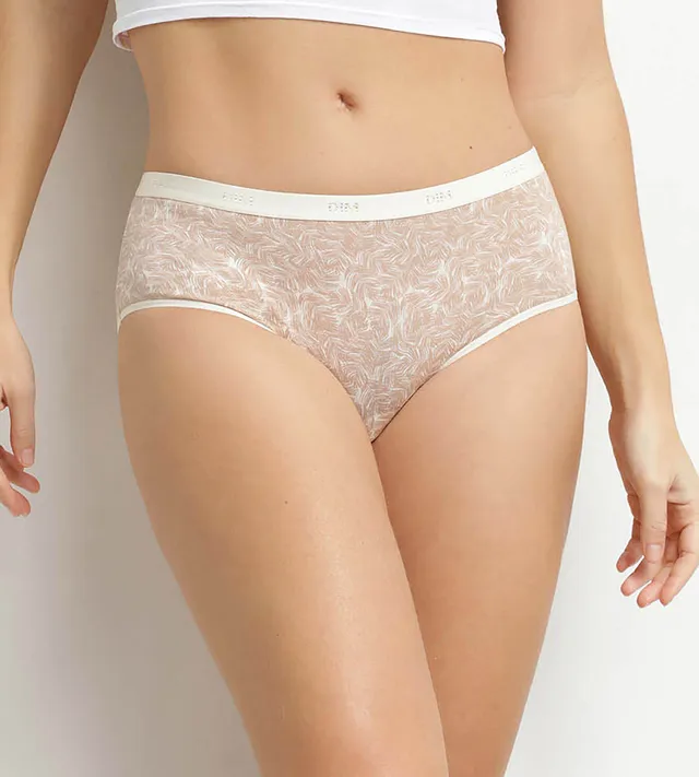 dim-les-pockets-lot-de-5-boxers-femme-coton-stretch-tropique image 1