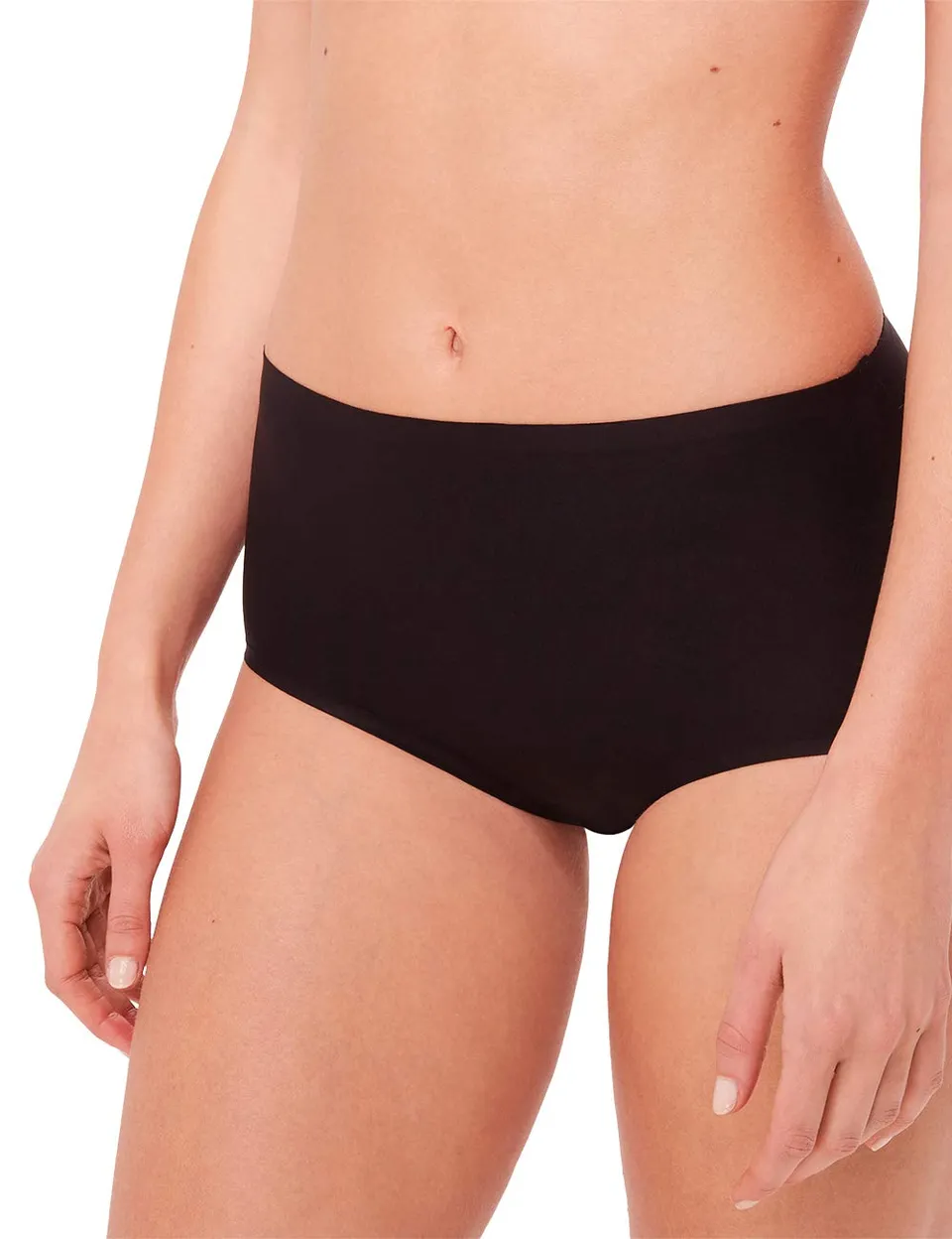 darjeeling-culotte-galbante-soft-stretch-femme-noir-tu image 1