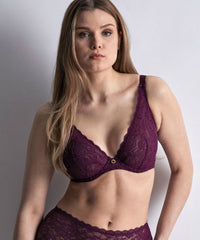 aubade-rosessence-soutien-gorge-triangle-confort-armatures-berry image 2