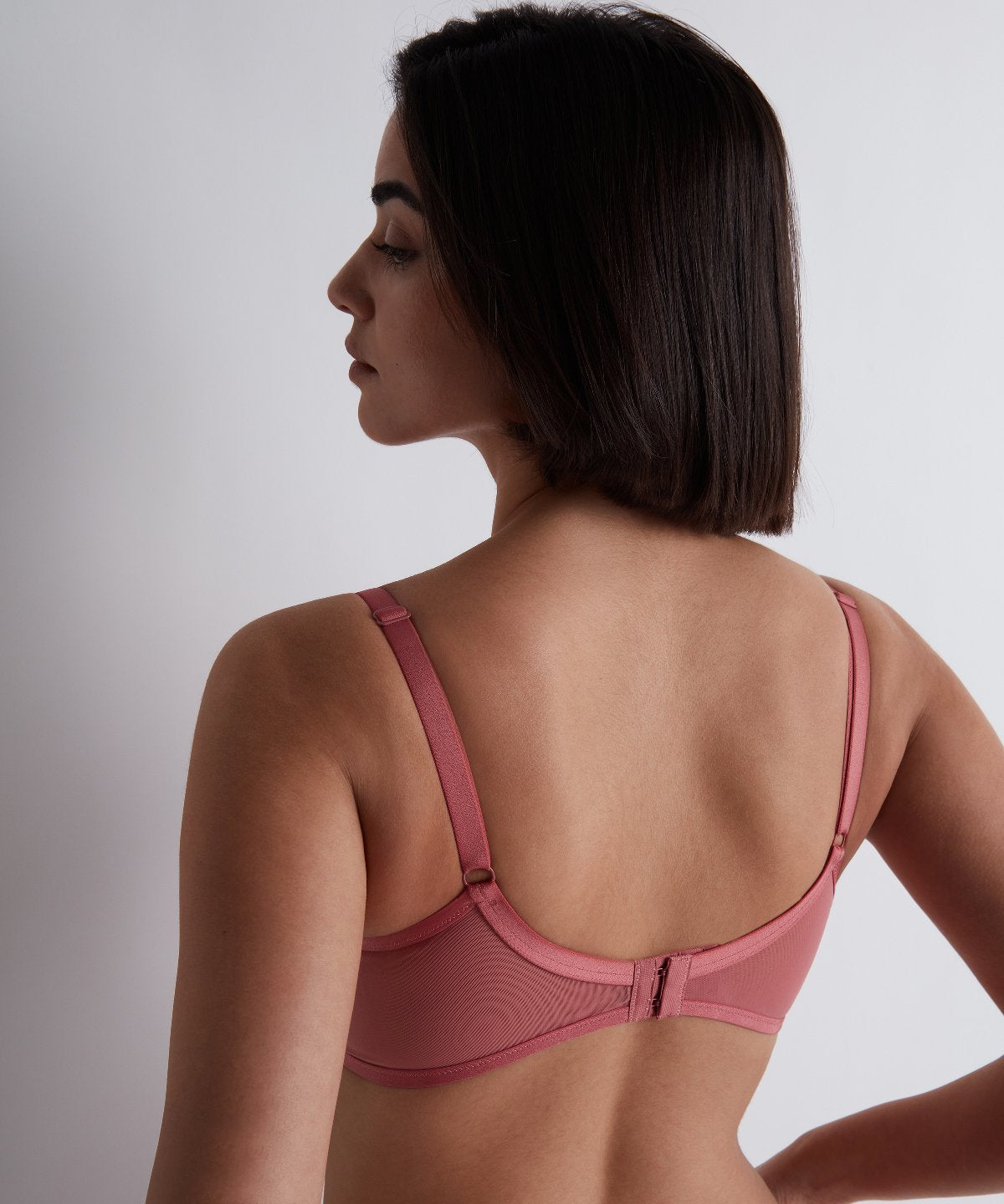 aubade-feeling-myself-soutien-gorge-push-up-plunge-rosewood image 8