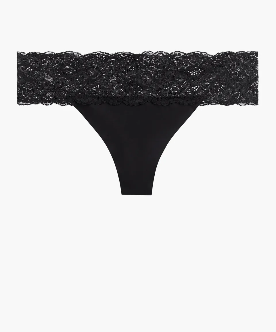 aubade-sweetessence-tanga-noir-2 image 1