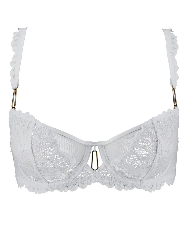 aubade-flowermania-soutien-gorge-corbeille-avec-armatures-blanc image 1
