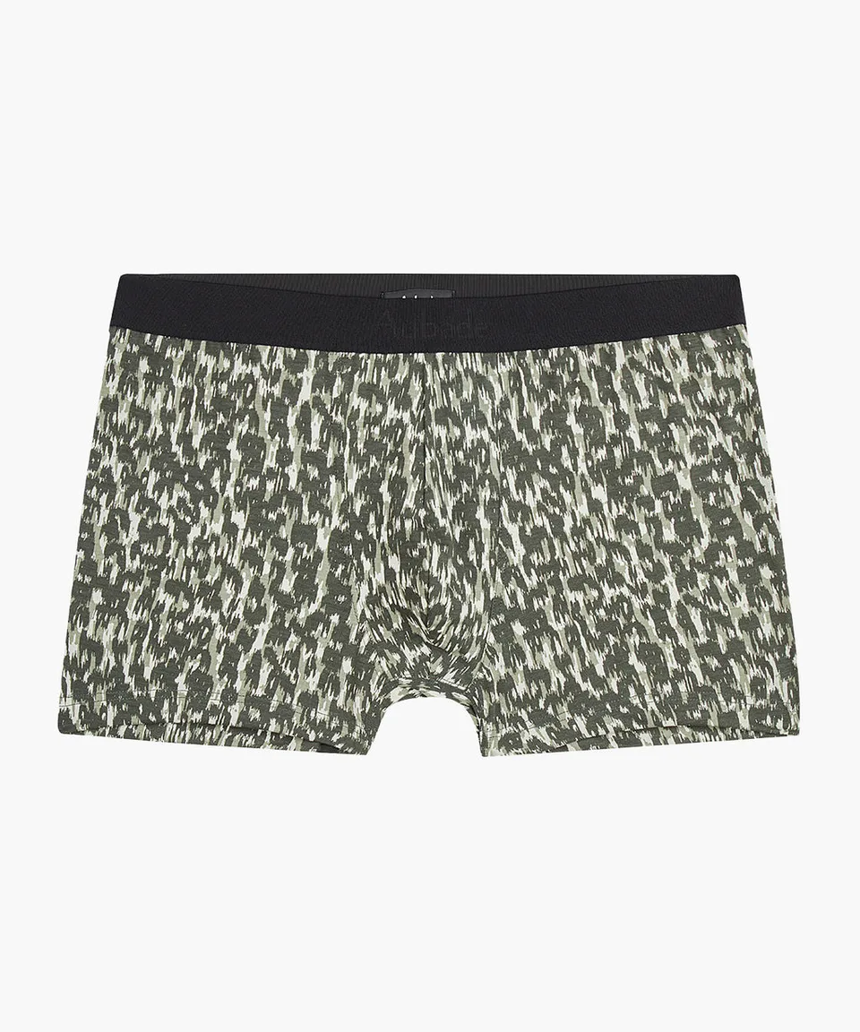 aubade-homme-boxer-khaki-jungle-2 image 1
