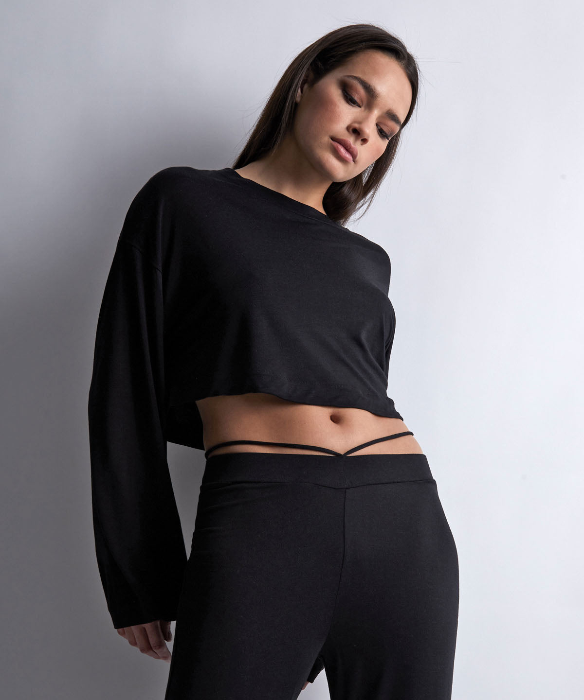 aubade-night-crush-pantalon-noir image 4