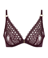 aubade-loge-du-d-sir-soutien-gorge-triangle-armatures-deep-berry-2 image 7