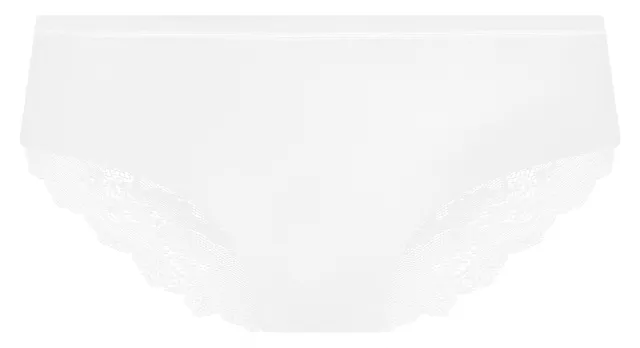 darjeeling-slip-intrigante-microfibre-dentelle-blanc-m image 1