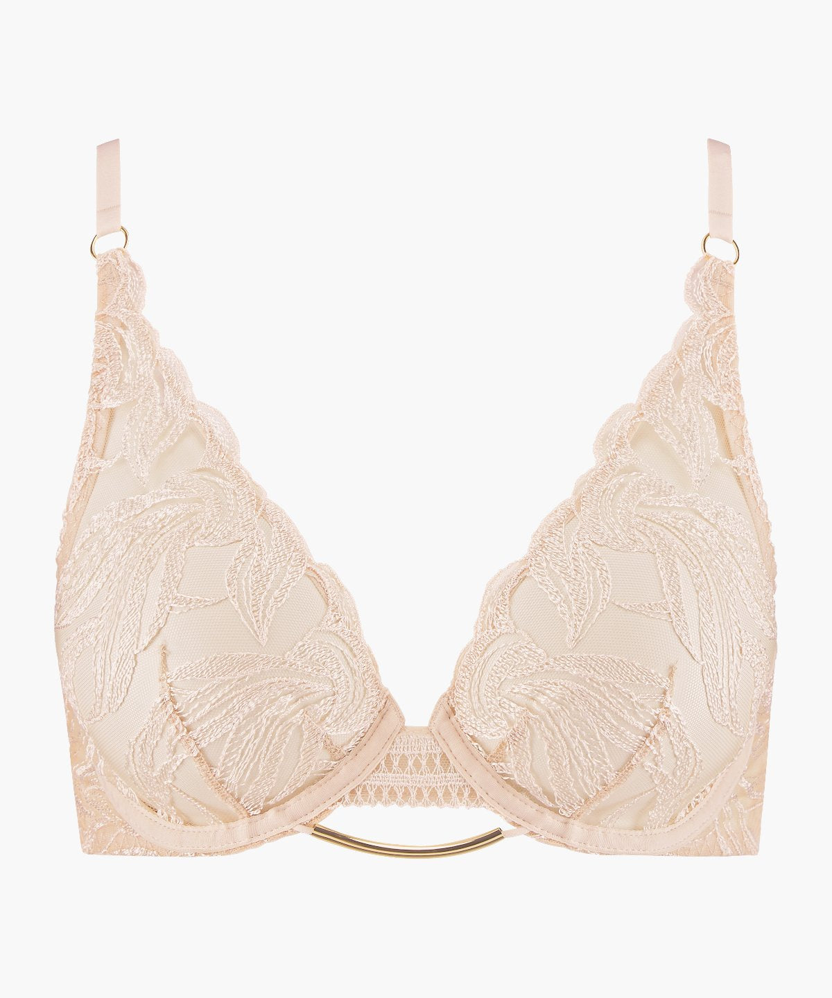 aubade-into-the-groove-soutien-gorge-triangle-armatures-sandstone image 1