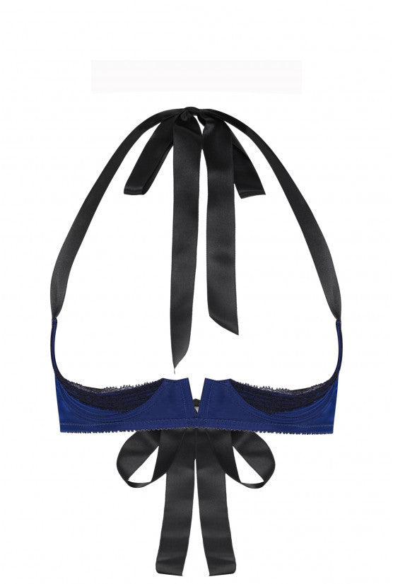 cadolle-soutien-gorge-sein-nu-satin-bleu-nouer-rama image 1