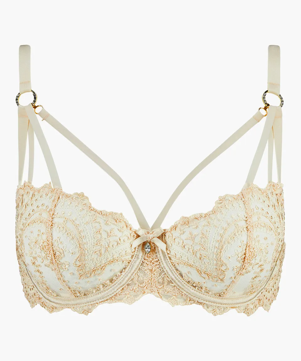 aubade-crin-noir-soutien-gorge-demi-corbeille-silk-heaven image 1