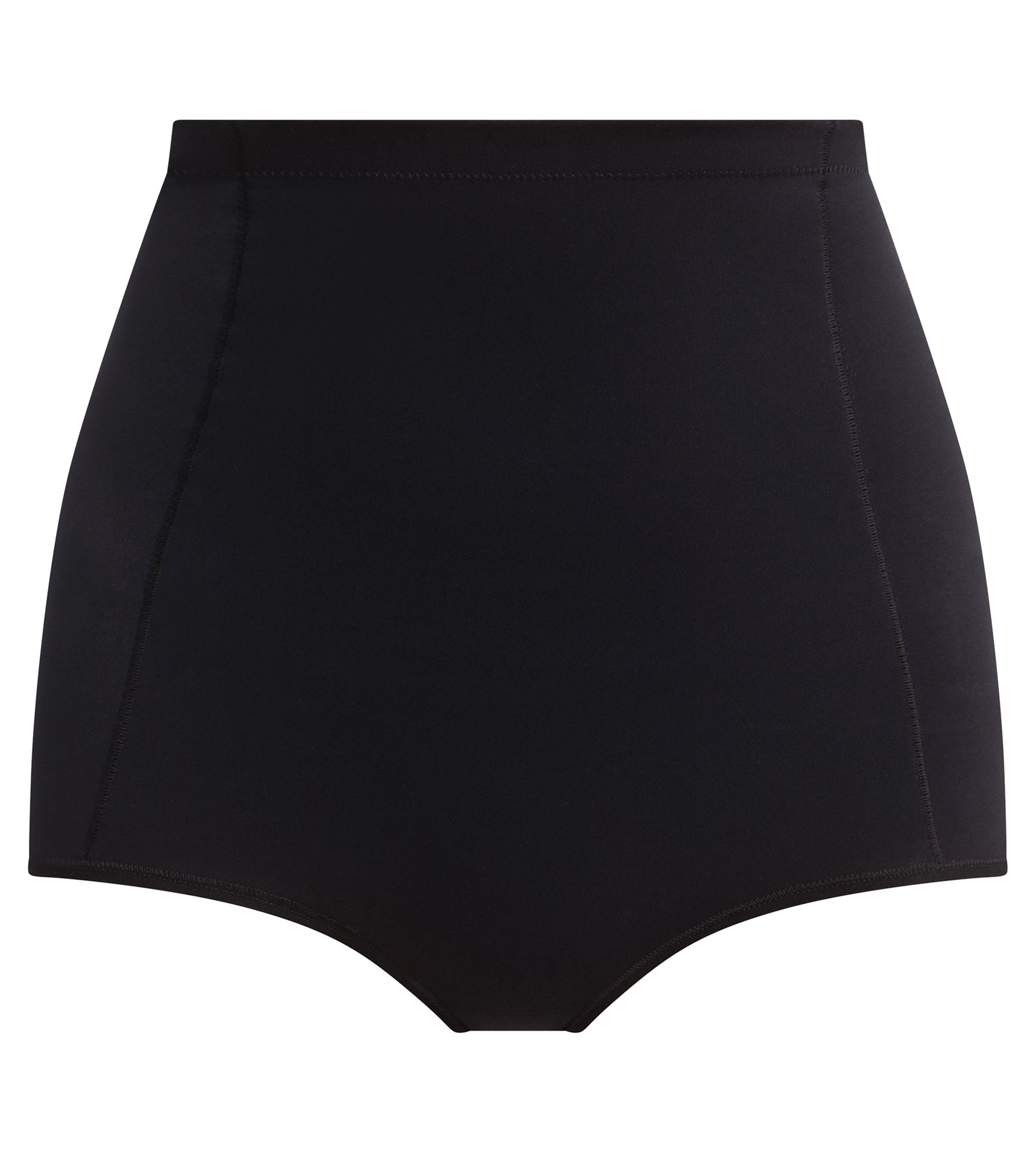 dim-silhouette-contour-gaine-taille-haute-femme-en-microfibre-noir image 5