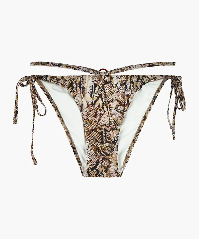 aubade-fierce-spirit-bas-de-maillot-taille-basse-serpent image 1