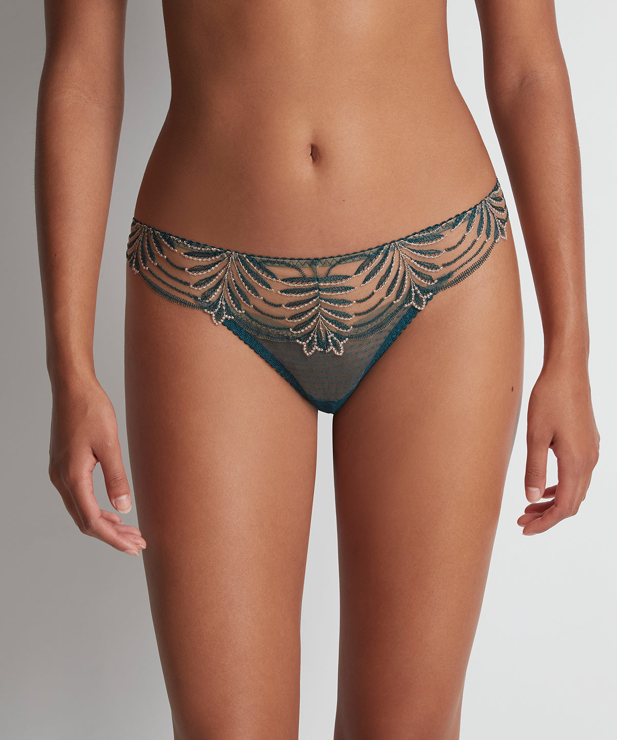 aubade-hypnolove-tanga-vert-evergreen image 3
