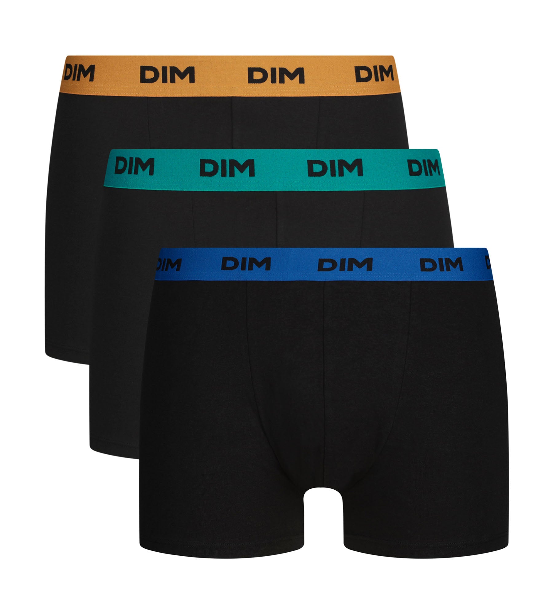 dim-mix-colors-lot-de-3-boxers-homme-noir-ceinture-cam-l-on image 3
