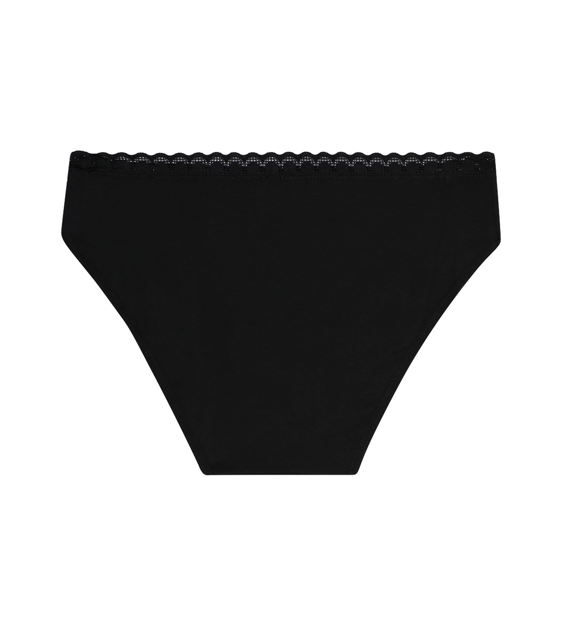 dim-daily-culotte-fille-microfibre-dentelle-noire image 2