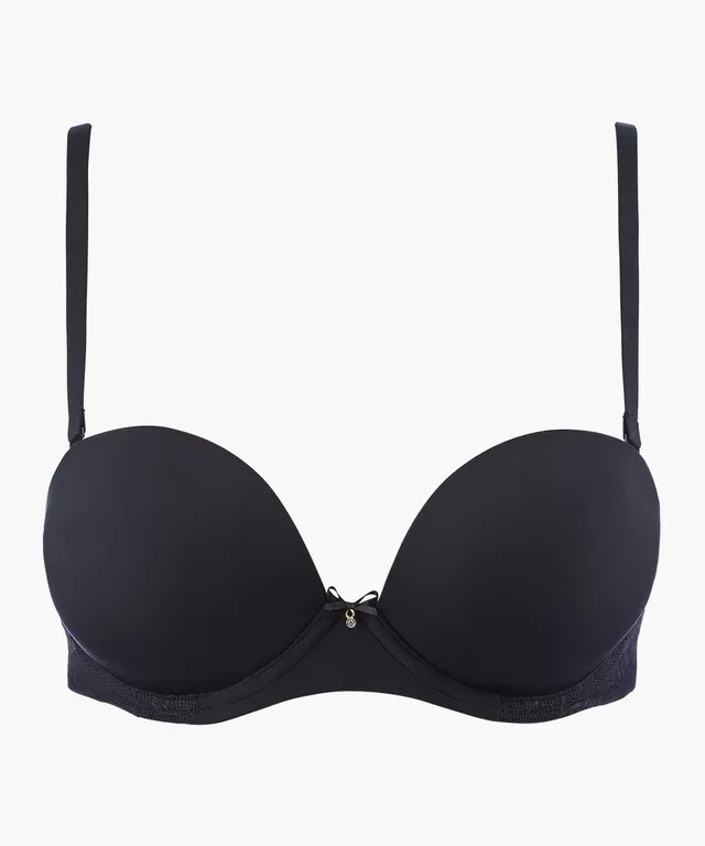aubade-sweetessence-bandeau-coques-plongeant-black image 1