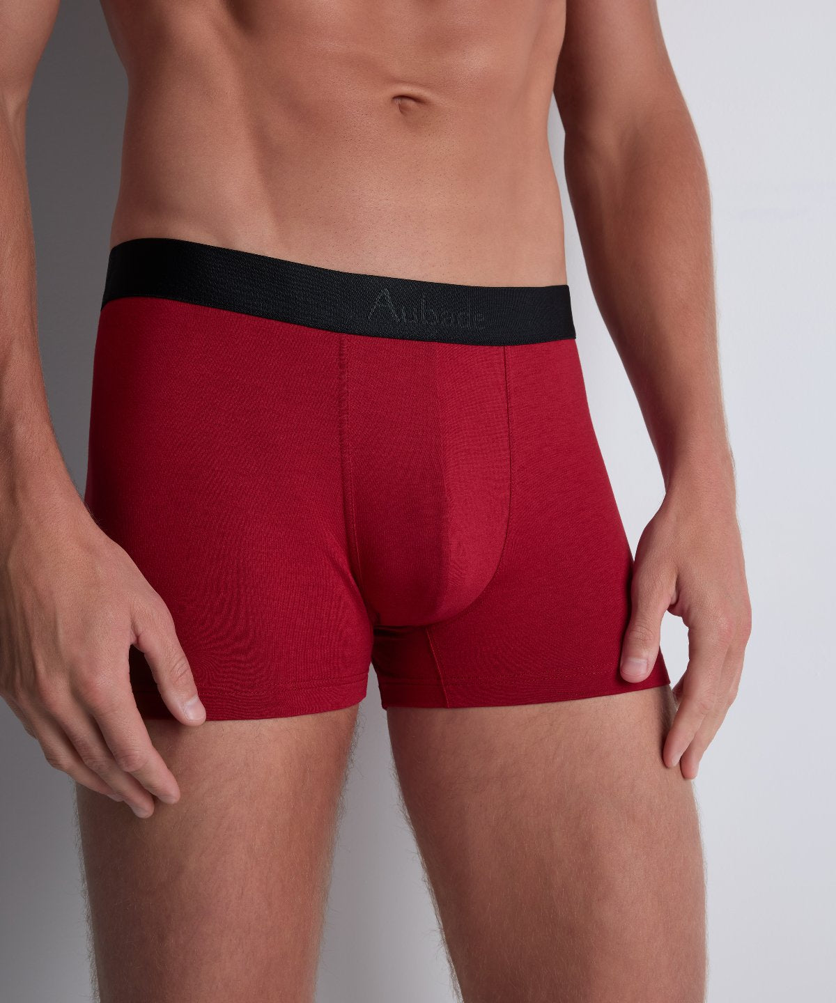 aubade-homme-pack-2-boxers-colorful-bordeaux image 4