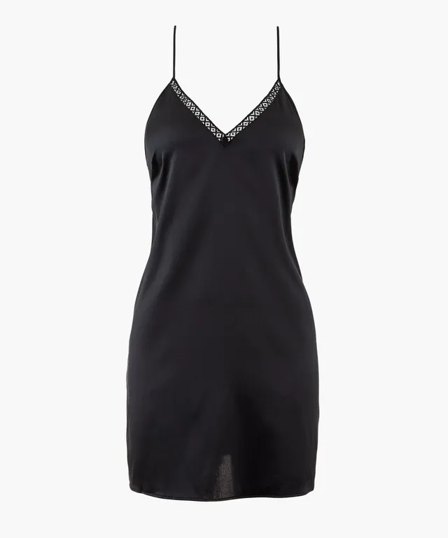 aubade-silk-desire-nuisette-noir image 1