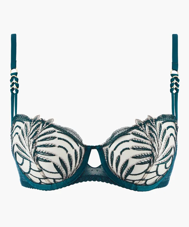aubade-hypnolove-soutien-gorge-corbeille-armatures-evergreen image 1