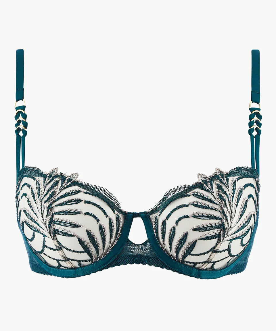 aubade-hypnolove-soutien-gorge-corbeille-armatures-evergreen image 1