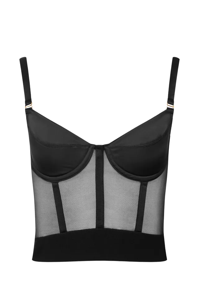 cadolle-mini-corset-noir-tulle-la-age image 1