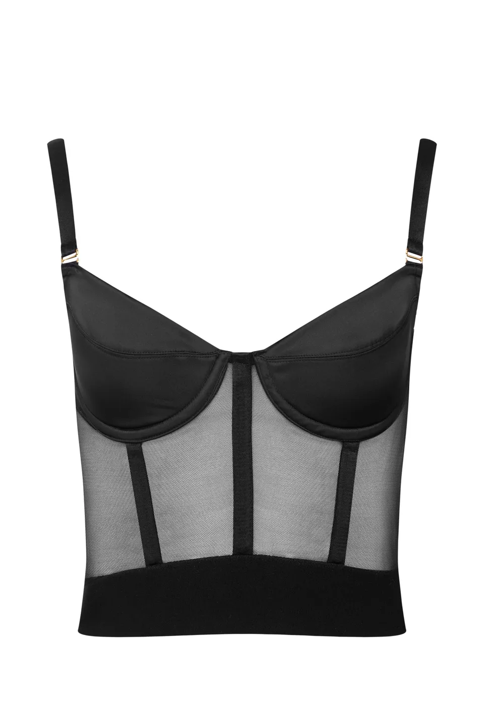 cadolle-mini-corset-noir-tulle-la-age image 1