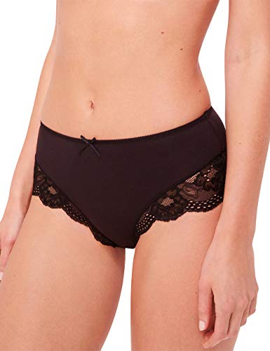 darjeeling-sublime-slip-femme-blanc-noir-taille-m image 3