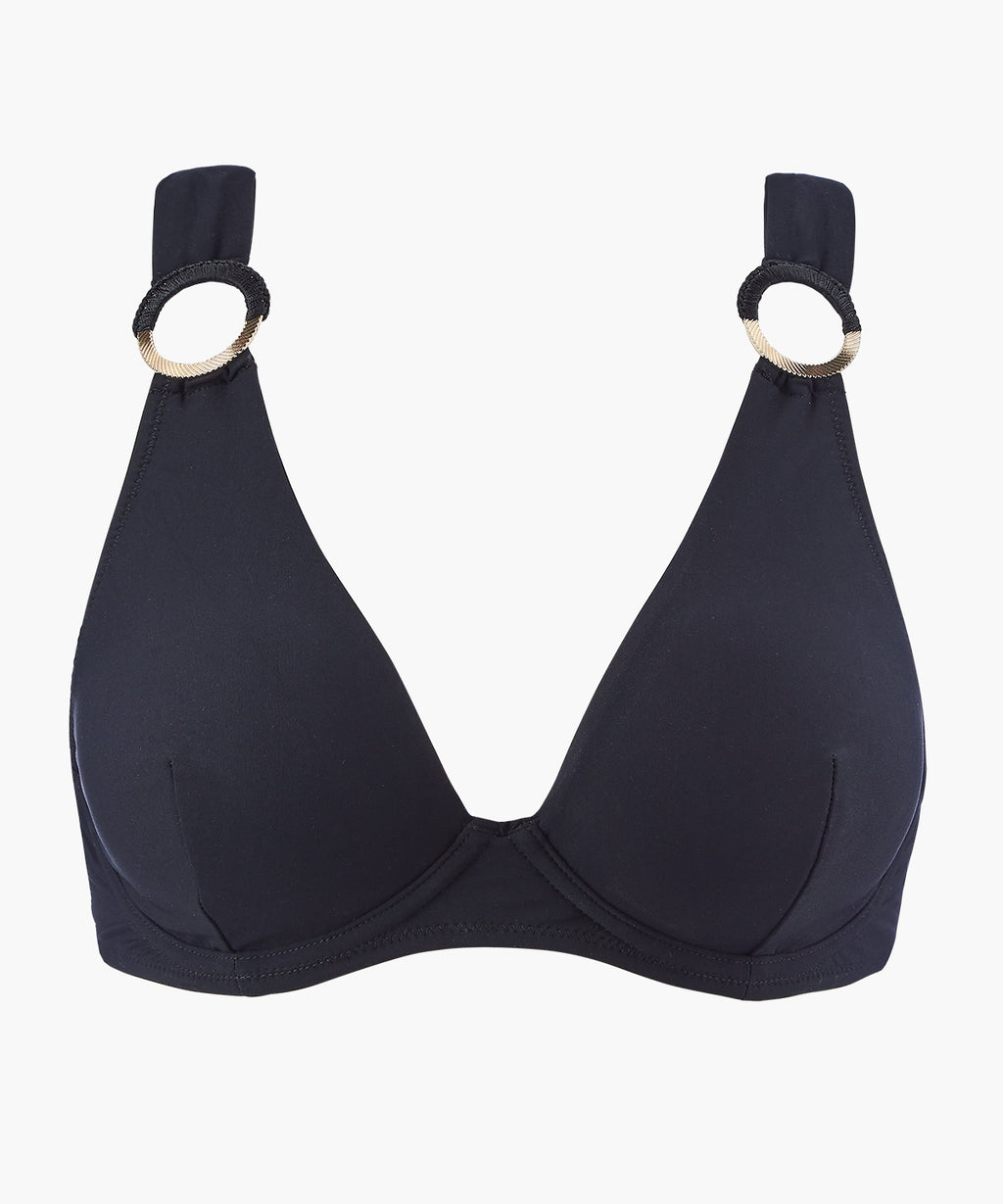 aubade-secret-cove-soutien-gorge-triangle-avec-armatures-noir image 1