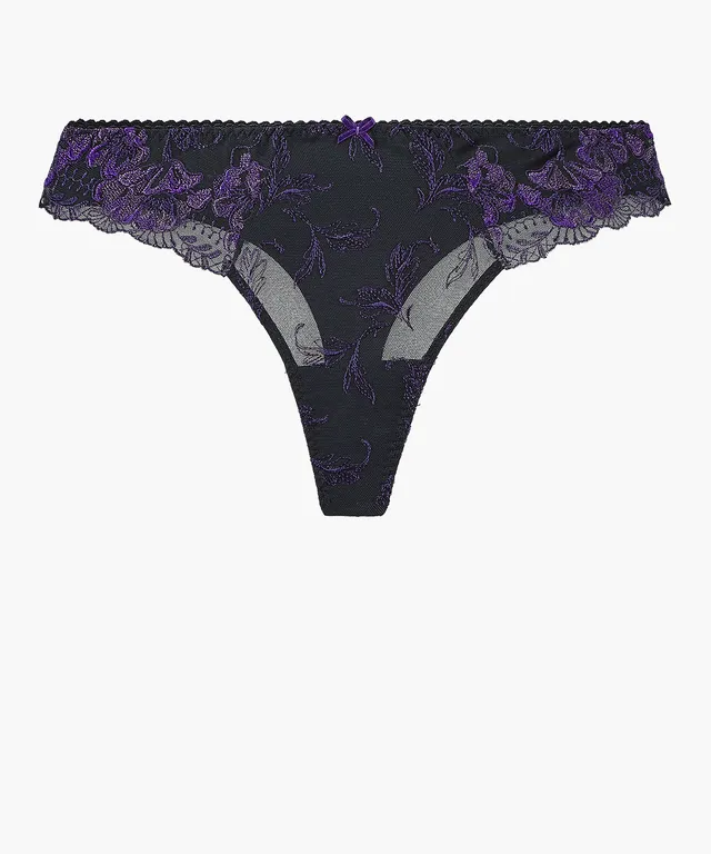 aubade-fleur-de-toi-tanga-dark-orchid image 1